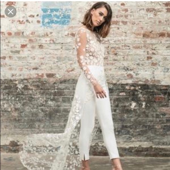 white net jumpsuit